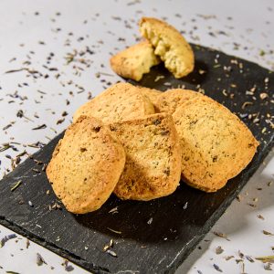Biscuiti fara zahar cu lavanda - Flower Power - Prajituri la birou